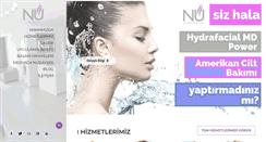 Desktop Screenshot of nudayspa.com